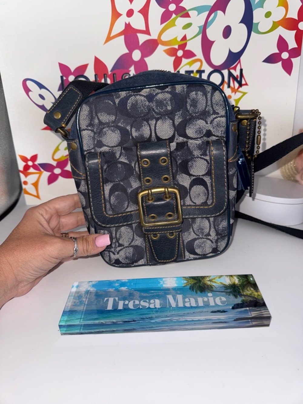 SOLD- vintage Coach-s